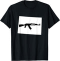 Wyoming Pride Gun Rights 2nd Amendment Apparel Minimal Style 2