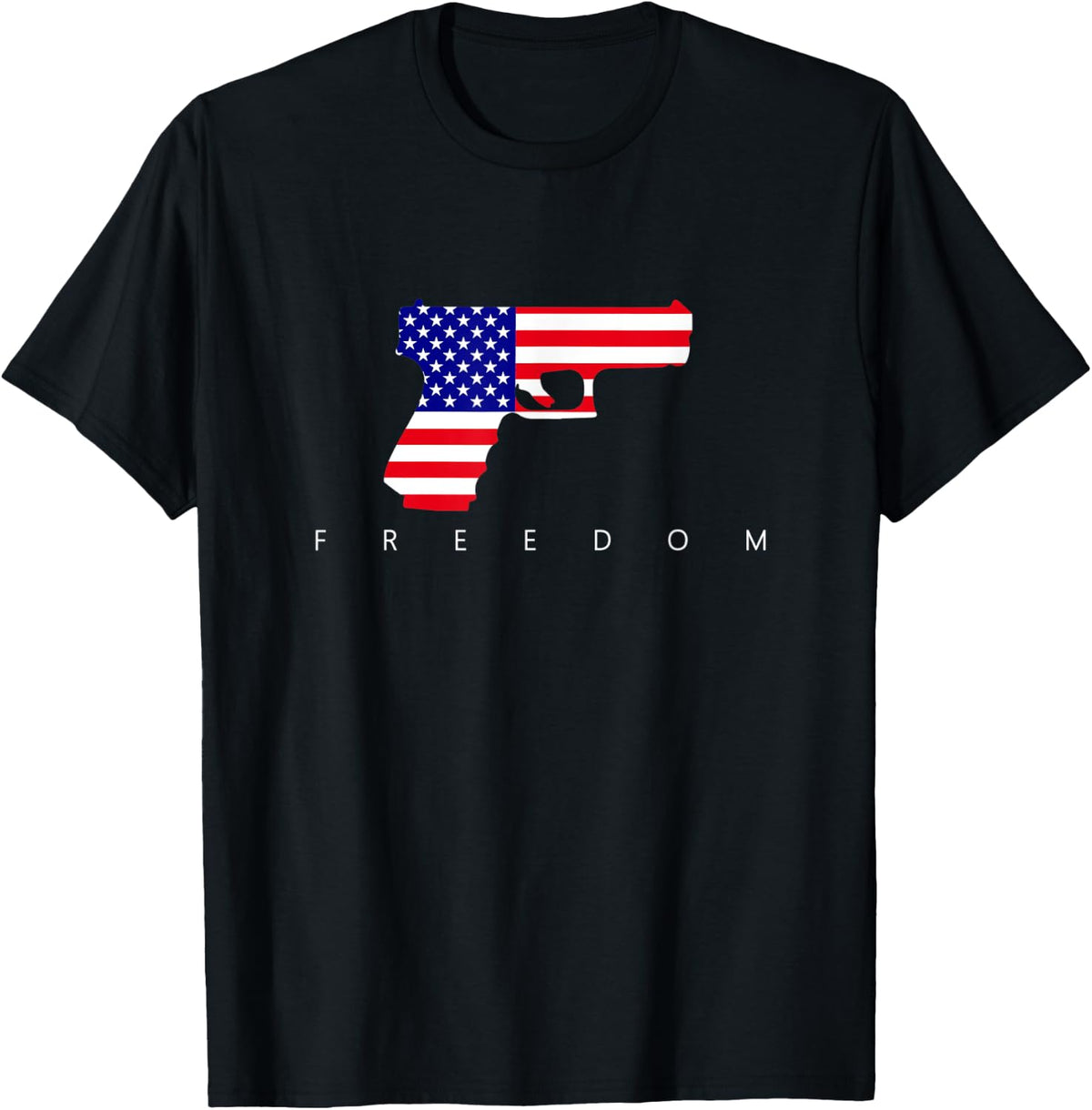 Pistol American Flag Tactical Gift Responsible Gun Owners T Shirt For Women Men T Shirt Minimal Style