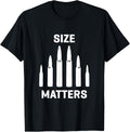 Size Matters Bullet Gun Apparel Everyday Wear