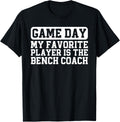 Game Day Baseball Lovers Sayings Bench Coach Appreciation Apparel Premium Print