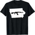 Iowa Pride Gun Rights 2nd Amendment Apparel Premium Print