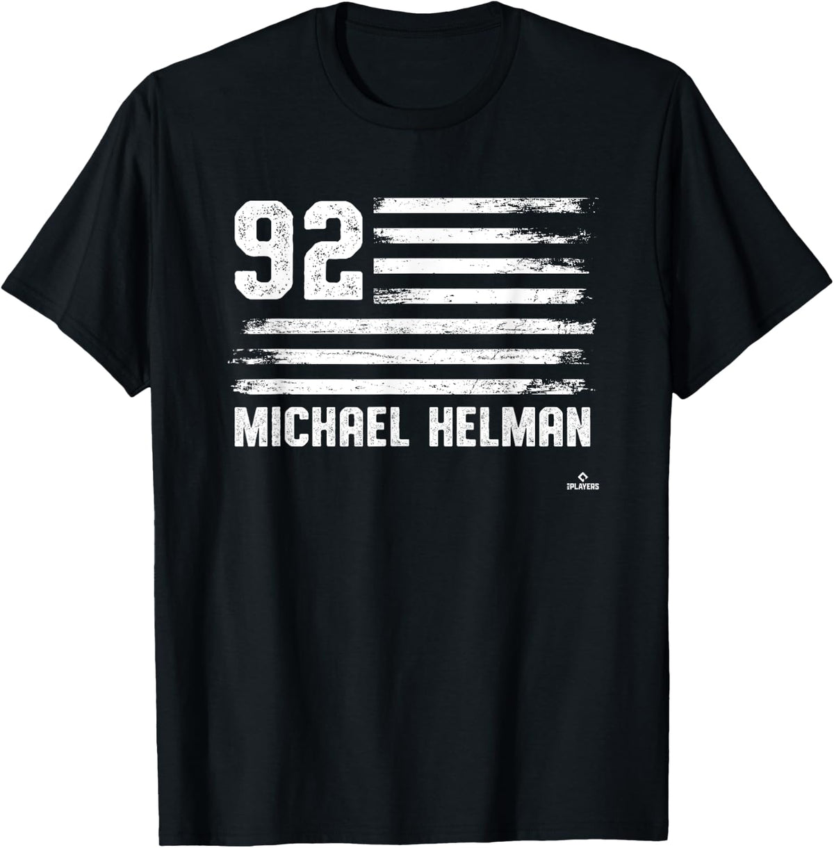 Flag Stripes Michael Helman Minnesota Baseball MLBPA