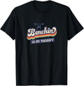Benchpress As Therapy Powerlifting Gym Training Apparel Premium Print