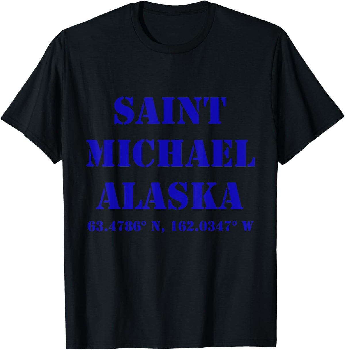 Saint Michael Alaska Coordinates Souvenir