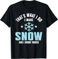 Funny Snowmaker Quote Snow Gun Technology Apparel Gift Ready
