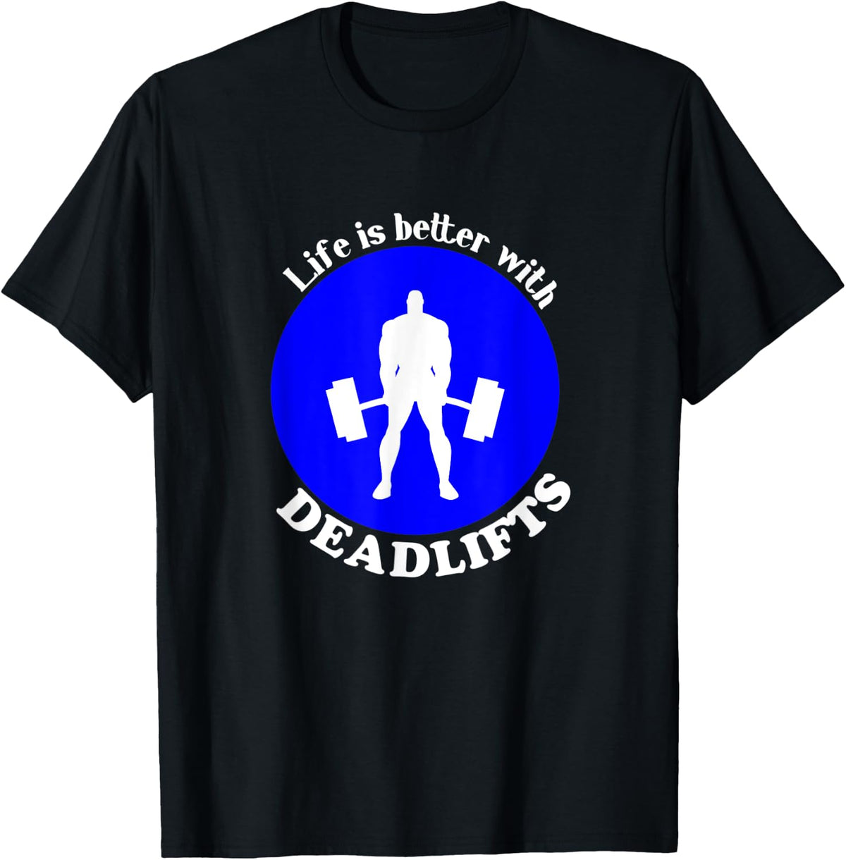Workout Powerlifter Gym Quote Motivation Deadlift Apparel Clean Design