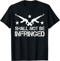 2a 2nd Amendment Not Infringed Pro Gun Gift Apparel Clean Design