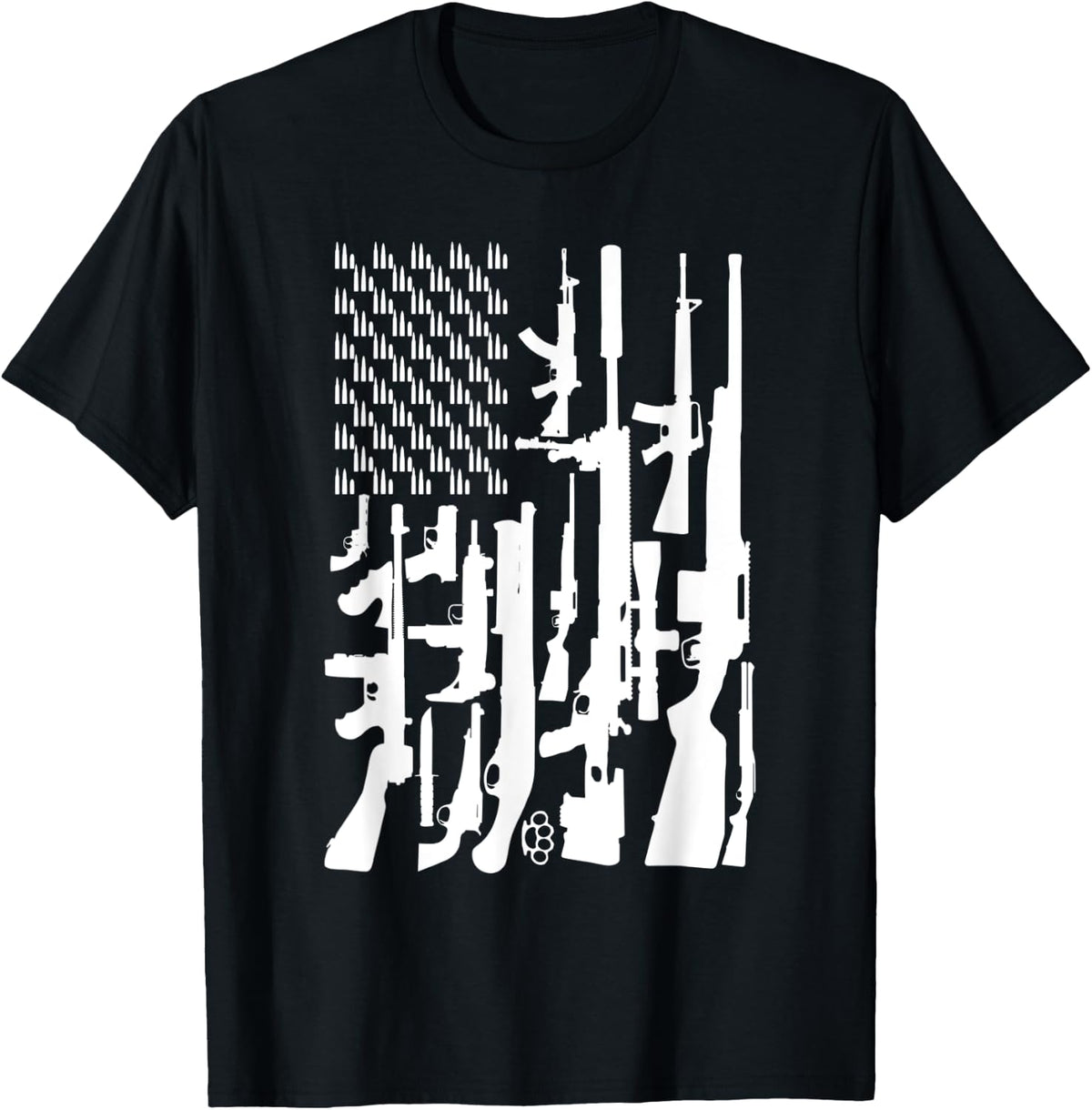 The 2nd Amendment United States Gun Rights Guns Ammo Flag Apparel Everyday Wear 2