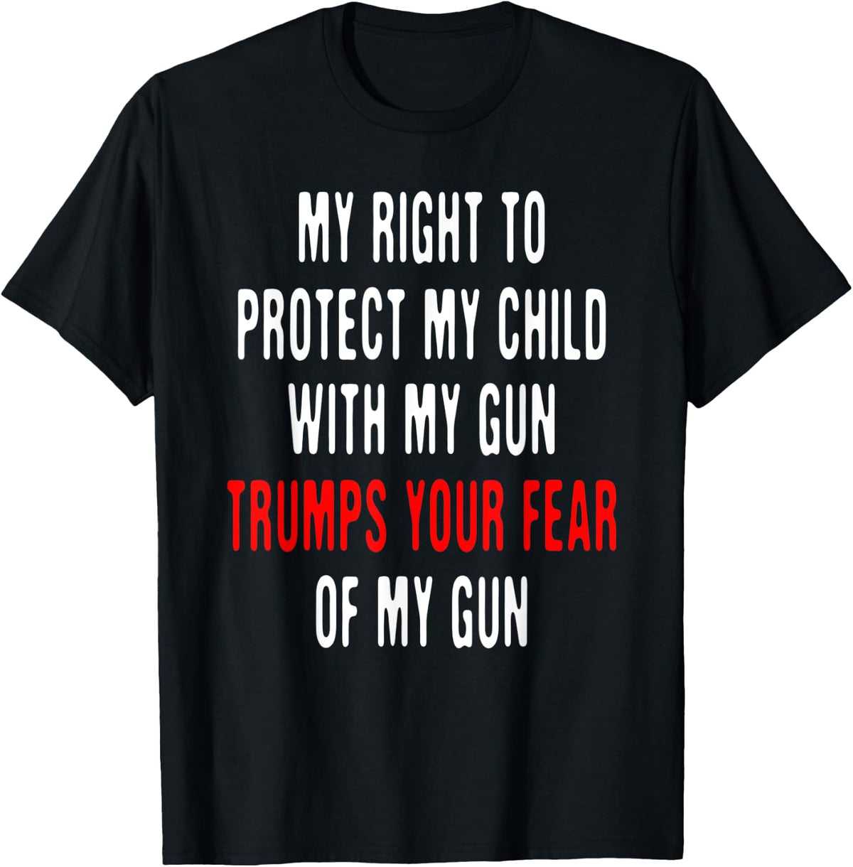 2nd Right To Protect Trumps You Fear Gun Second Amendment Apparel Gift Ready 2