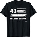 Flag Stripes Michael Soroka Chicago Baseball MLBPA