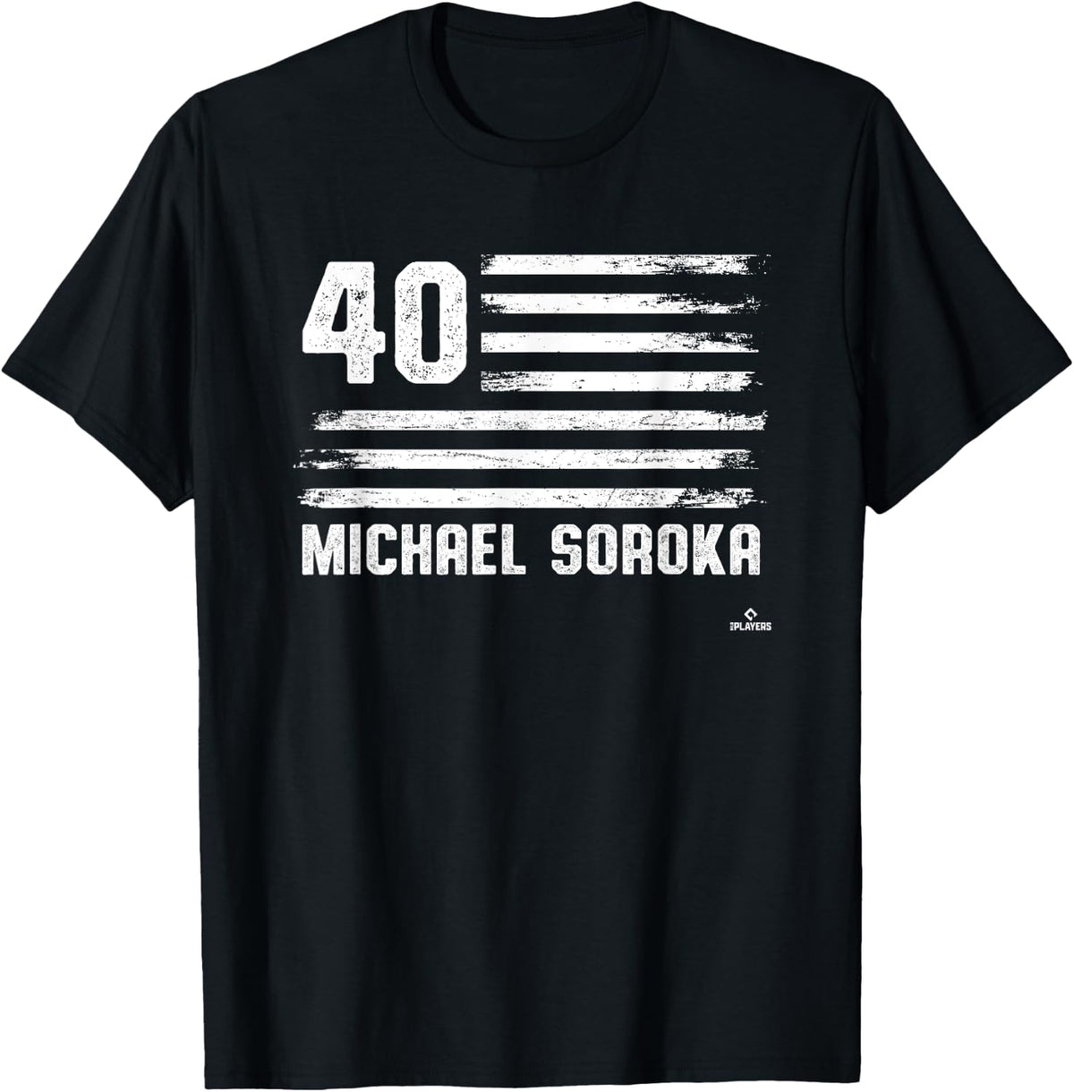 Flag Stripes Michael Soroka Chicago Baseball MLBPA