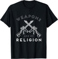 Protect 2nd Amendment Weapons Are My Religion Gun Owner Apparel Premium Print