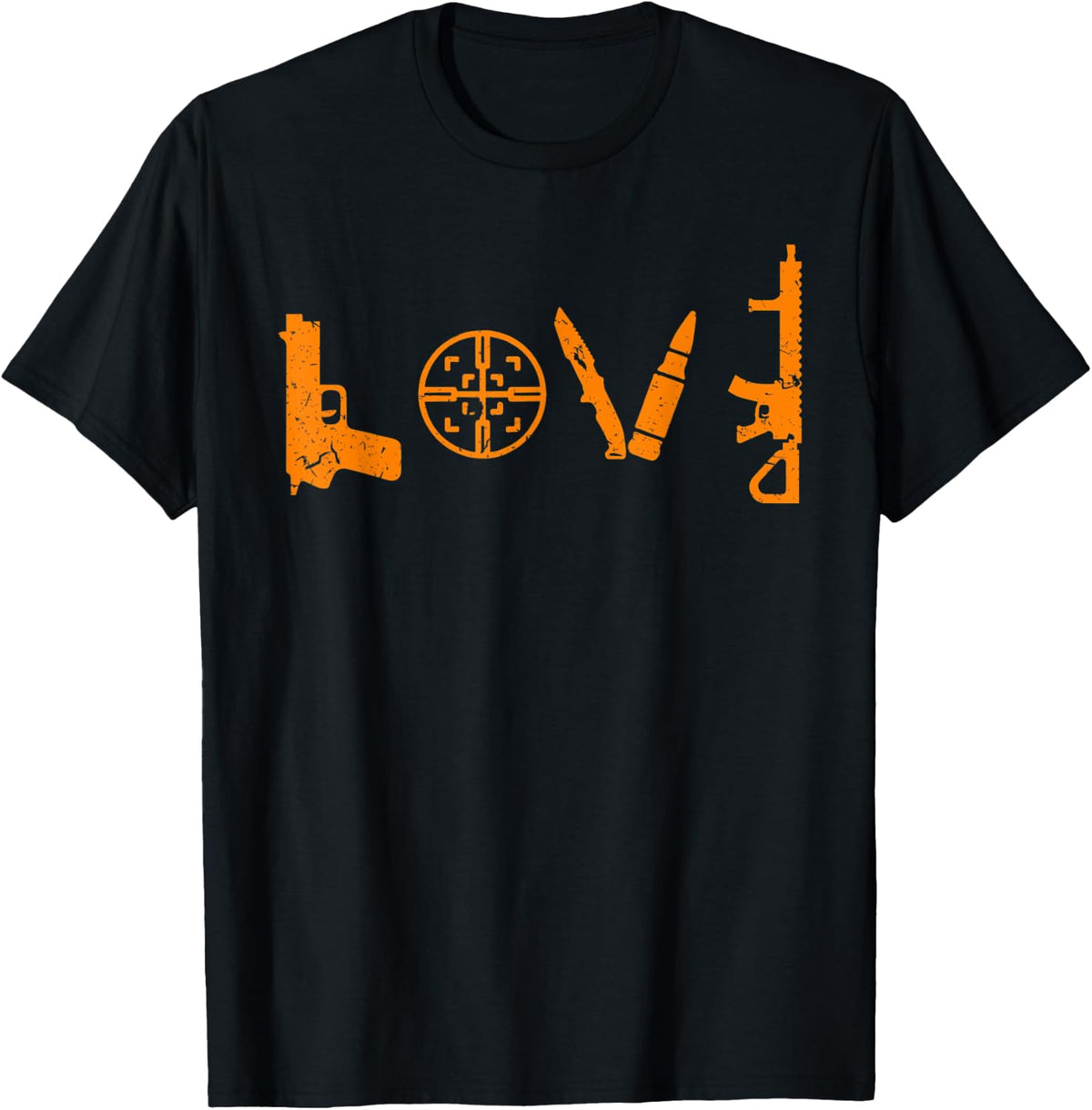 Love Pro Gun 2nd Amendment Apparel Minimal Style