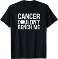 Survived Cancer Couldn T Bench Me Victory Baseball Player Apparel Minimal Style
