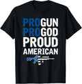 Pro Gun God Proud American Apparel Minimal Style
