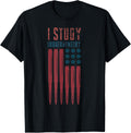 I Study Triggernometry Shirt Gun American Flag Gift T T Shirt Everyday Wear 6