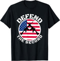 Defend The Second 2a Amendment Pro Gun Rights Apparel Clean Design