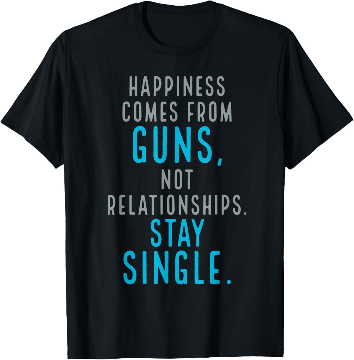 Funny Gun And Single Apparel Premium Print