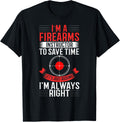 Firearm Instructor Gun Shooting Safety Weapon Training Apparel Everyday Wear 4