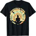 Success Starts Within Breathe Meditation Apparel US Trend