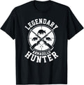 Legendary Armadillo Hunter Gun Lover Sniper Wilderness Apparel Everyday Wear