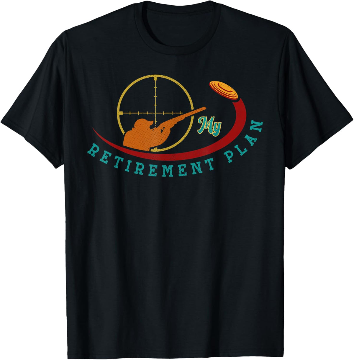 Skeet Shooting Gun Recreational Competitive Exploding Launch Apparel Clean Design