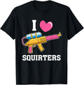 I Love Squirters 80 S Squirt Water Guns Apparel Minimal Style