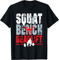 Squat Bench Deadlift Apparel Minimal Style 4