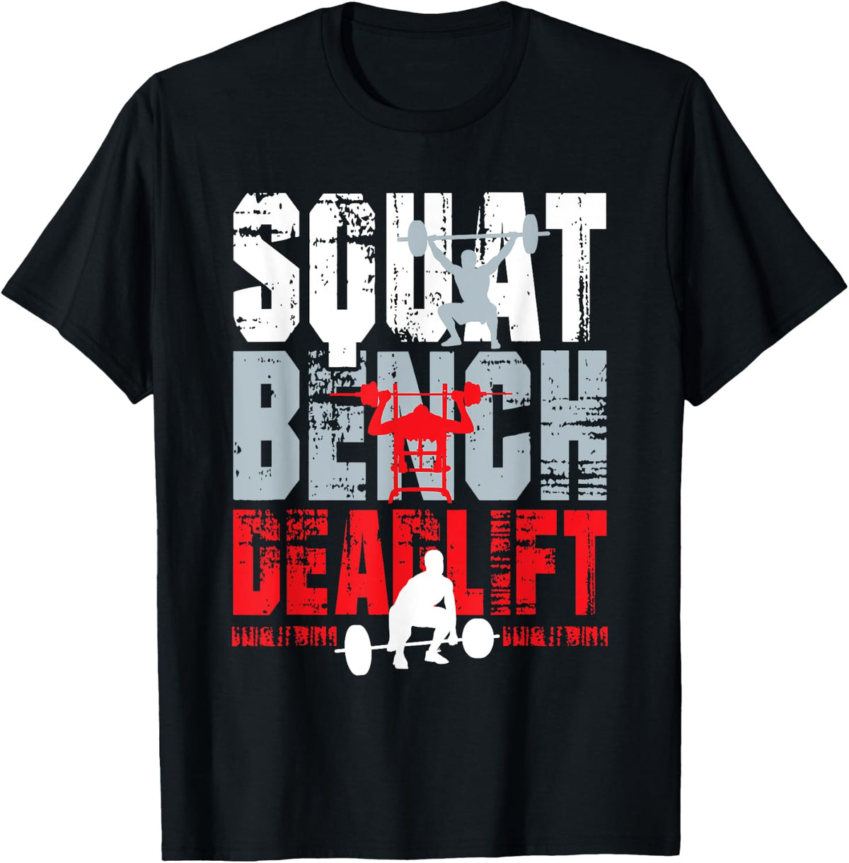 Squat Bench Deadlift Apparel Minimal Style 4