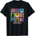 Minecraft Group Shot Colored Box Up