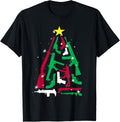 Guns Christmas Tree Gun Owner Funny Apparel Clean Design