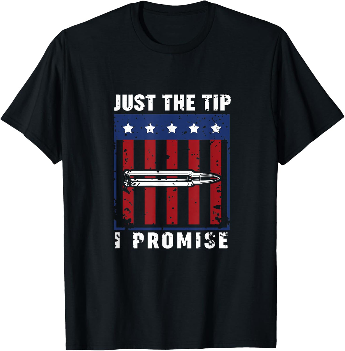 Just The Tip I Promise Pro Gun Us Flag Lover Veteran Apparel Premium Print