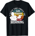 I Love The Smell Of Gun Powder In Morning Funny Apparel Everyday Wear