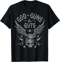 God Guns And Guts Apparel Clean Design