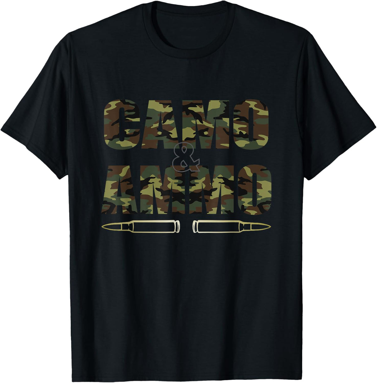 Camo And Ammo T Shirt Gun Laws 2nd Amendment Right T Shirt Gift Ready