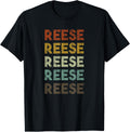 Reese Vintage 80s Style Apparel Clean Design