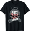 I Love Guns And Bacon Gun Lover Apparel Premium Print 2