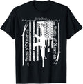 A Well Regulated Militia Gun Rights Patriotic Graphic T Shirt For Women Men T Shirt Clean Design