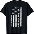 Patriotic 2nd Amendment Us Flag Pro Gun Apparel Gift Ready