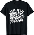 Fire Team Freedom Soldier Gun Rights Apparel Clean Design