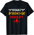 Squat Bench Deadlift Apparel Clean Design 4