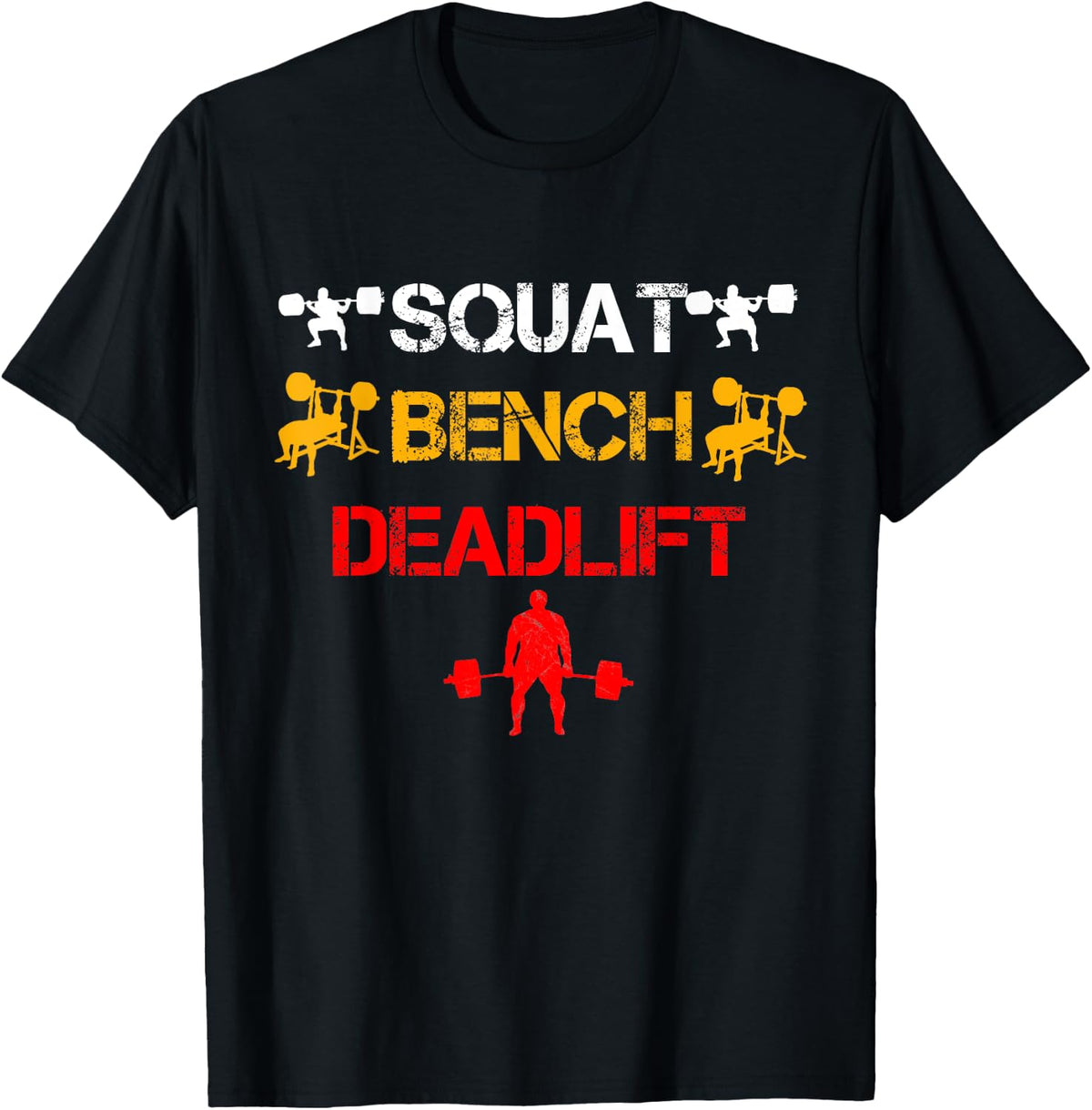 Squat Bench Deadlift Apparel Clean Design 4