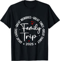 Group Trip Family Vacation 2025 Matching Summer Shirt 94