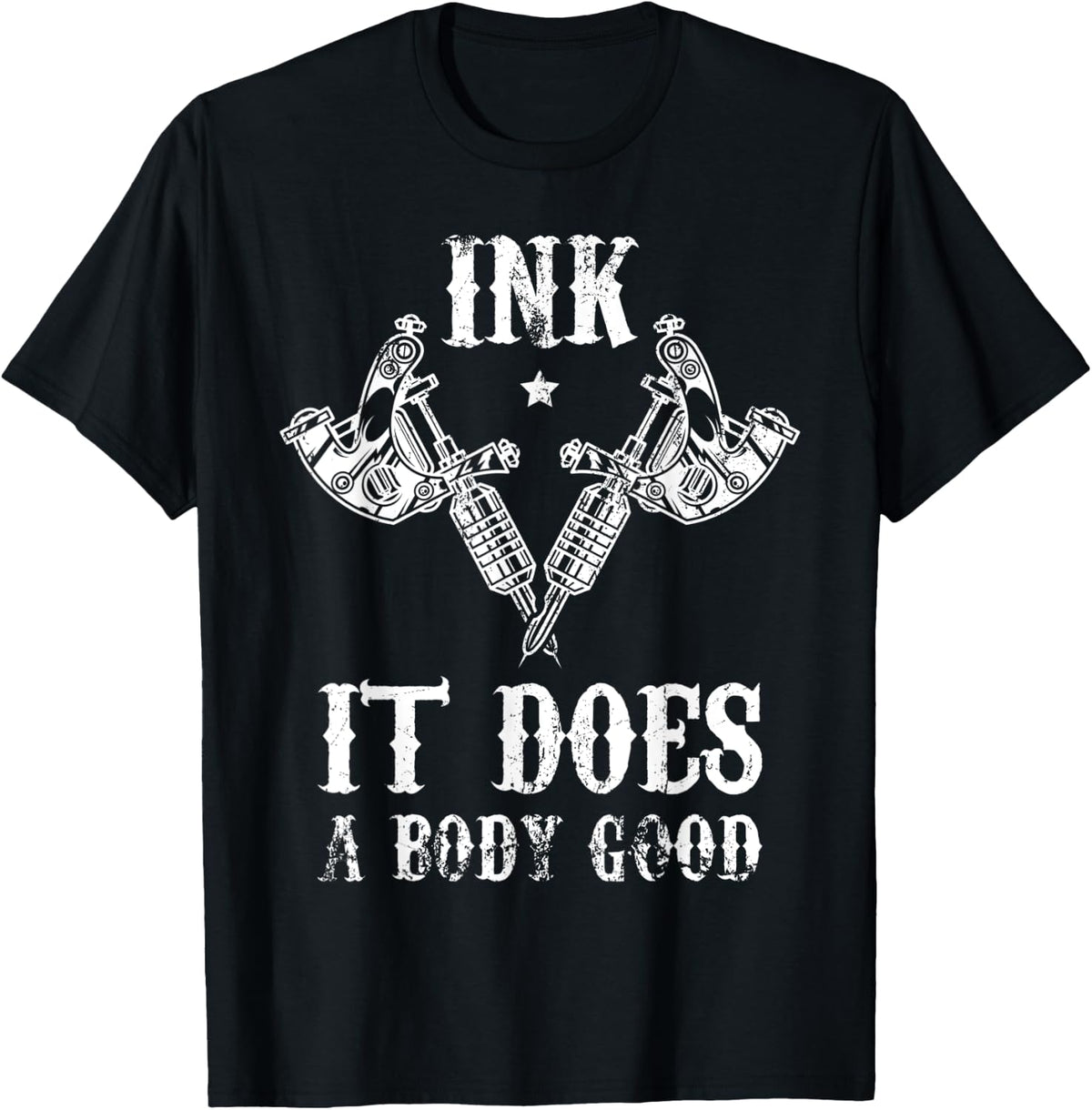 Tattoo Master Inking Gun Tattooist Gift Tatted Apparel Minimal Style