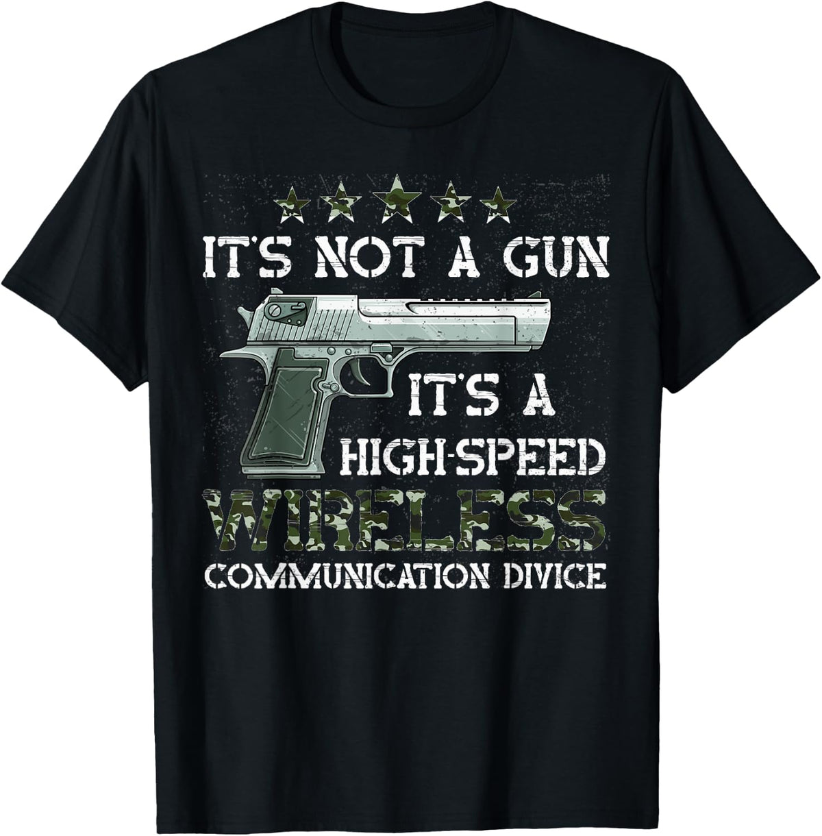 Its Not A Gun Meme Funny Communication Apparel Minimal Style