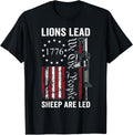 Lions Lead Sheep Are Led Usa Pro Gun 2nd Amendment Apparel Premium Print