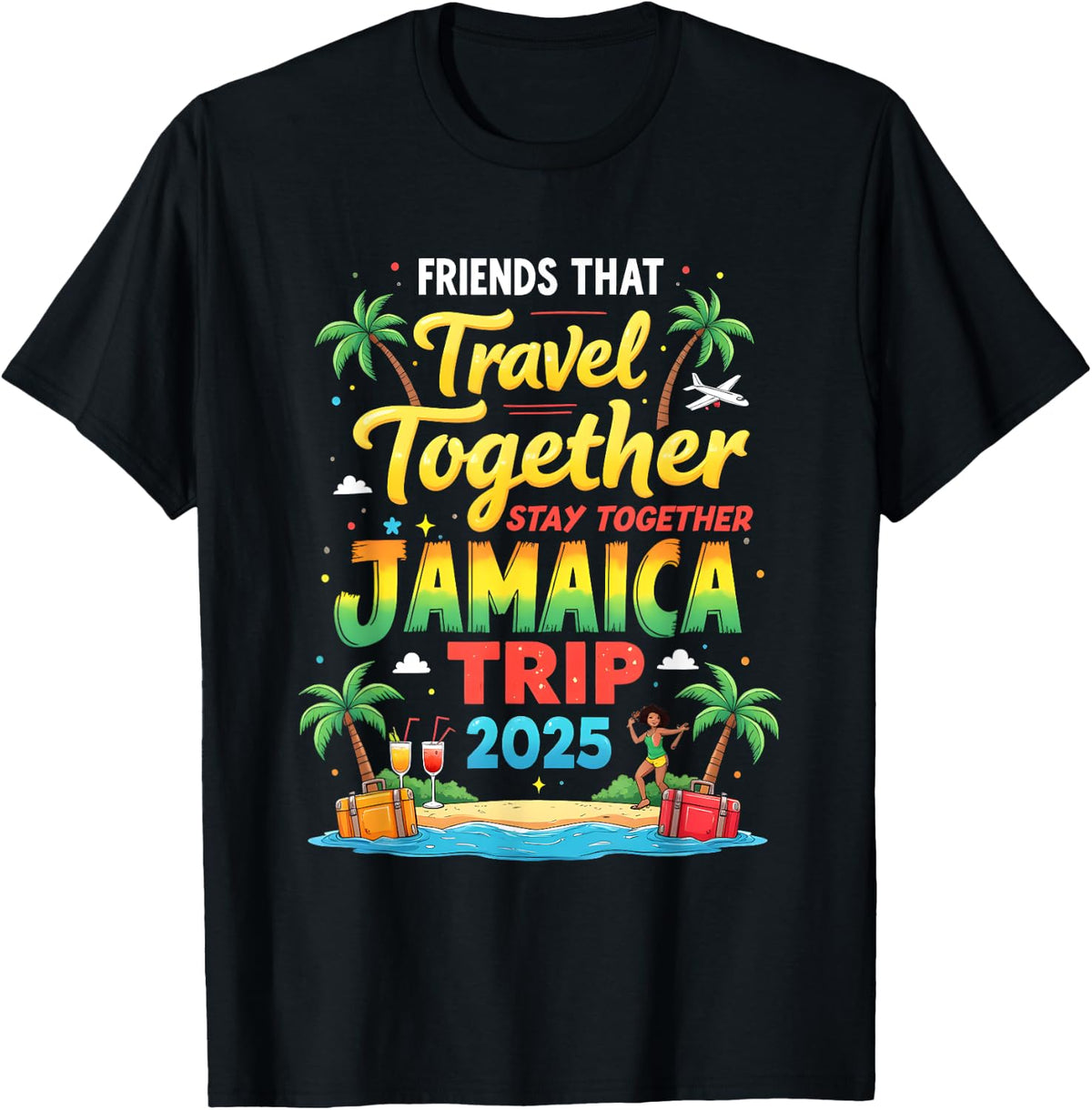 Group Trip Jamaica 2025 Friends Travel Together Matching Shirt 27