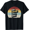 Vintage Retro Send Lawyers Guns And Money Apparel Premium Print 2