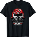 Top Gun Goose Helmet T Shirt Unisex Adults Kids Family Charcoal Small Short Sleeve Cotton 100 Themed T Shirt Clean Desig