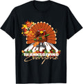 Funny Thanksgiving Turkey Gun T Shirts Gift T Shirt Everyday Wear